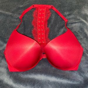 Victoria Secret 32D Halter Front Clasp Push Up Bra